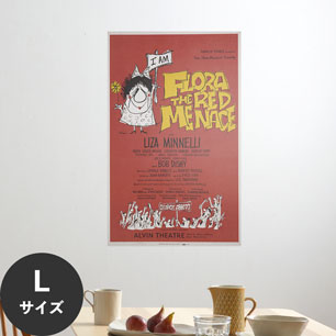 Hattan Art Poster ハッタンアートポスター Flora the red menace / HP-00271 Lサイズ(56cm×90cm)