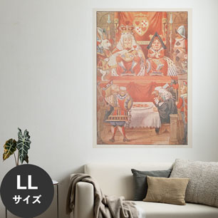 Hattan Art Poster ハッタンアートポスター The King and Queen of Hearts / HP-00290 LLサイズ(90cm×126cm)