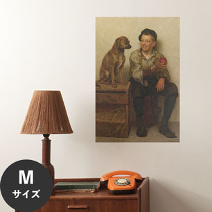 Hattan Art Poster ハッタンアートポスター Teasing The Pup / HP-00300 Mサイズ(45cm×67cm)