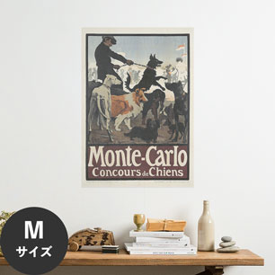 Hattan Art Poster ハッタンアートポスター Monte-Carlo, Concours de Chiens / HP-00302 Mサイズ(45cm×64cm)