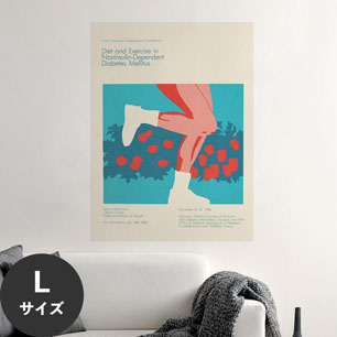 Hattan Art Poster ハッタンアートポスター Diet and exercise diabetes mellitus / HP-00309 Lサイズ(67cm×90cm)