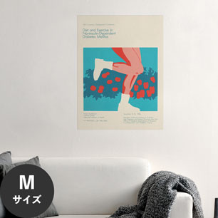 Hattan Art Poster ハッタンアートポスター Diet and exercise diabetes mellitus / HP-00309 Mサイズ(45cm×60cm)