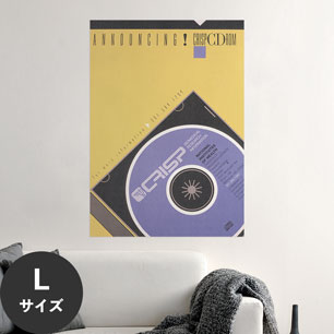Hattan Art Poster ハッタンアートポスター Announcing! CRISP CD-ROM / HP-00314 Lサイズ(64cm×90cm)