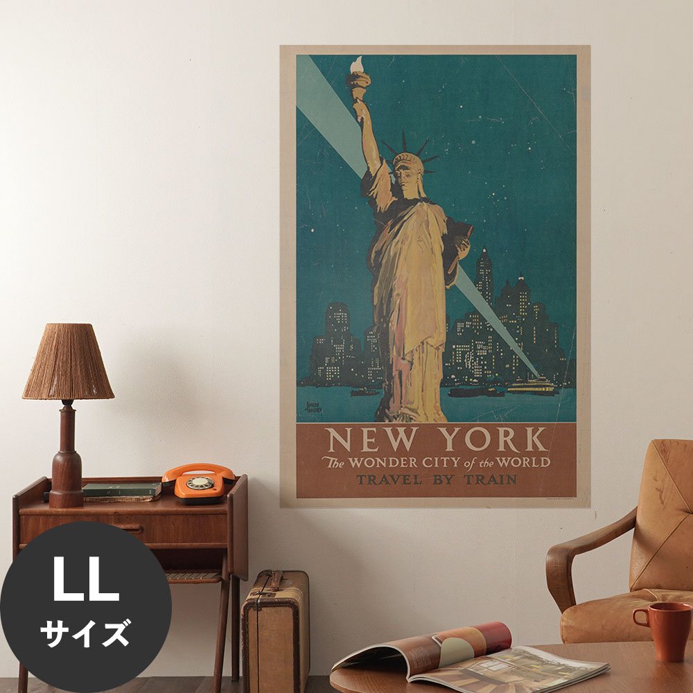 Hattan Art Poster ハッタンアートポスター New York, the wonder city 
