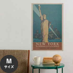 Hattan Art Poster ハッタンアートポスター New York, the wonder city / HP-00338 Mサイズ(45cm×67cm)