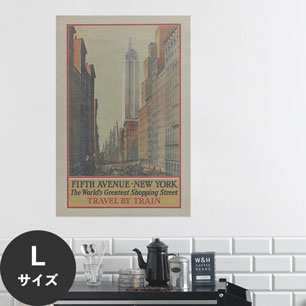 Hattan Art Poster ハッタンアートポスター Fifth Avenue, New York/ HP-00341 Lサイズ(60cm×90cm)