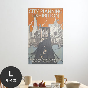 Hattan Art Poster ハッタンアートポスター City Planning Exhibition / HP-00342 Lサイズ(56cm×90cm)