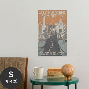 Hattan Art Poster ハッタンアートポスター City Planning Exhibition / HP-00342 Sサイズ(28cm×45cm)