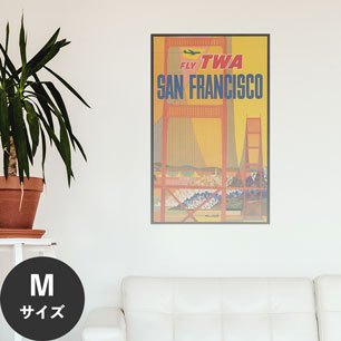 Hattan Art Poster ハッタンアートポスター Fly TWA - San Francisco / HP-00345 Mサイズ(45cm×72cm)