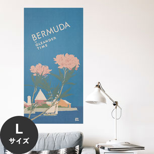 Hattan Art Poster ハッタンアートポスター Bermuda in oleander time / HP-00346 Lサイズ(46cm×90cm)