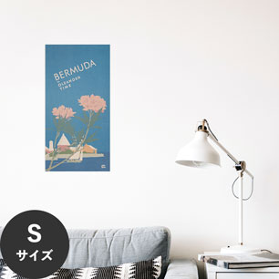 Hattan Art Poster ハッタンアートポスター Bermuda in oleander time / HP-00346 Sサイズ(23cm×45cm)