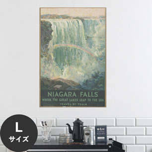 Hattan Art Poster ハッタンアートポスター Niagara Falls / HP-00351 Lサイズ(60cm×90cm)