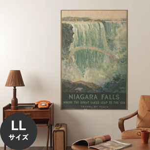 Hattan Art Poster ハッタンアートポスター Niagara Falls / HP-00351 LLサイズ(90cm×134cm)