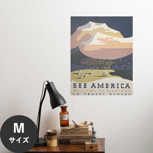 Hattan Art Poster ハッタンアートポスター See America. Welcome to Montana / HP-00353 Mサイズ(45cm×57cm)