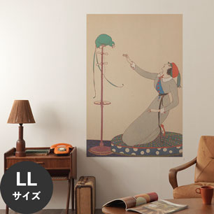 Hattan Art Poster ハッタンアートポスター La Dame et le Perroquet / HP-00364 LLサイズ(90cm×134cm)