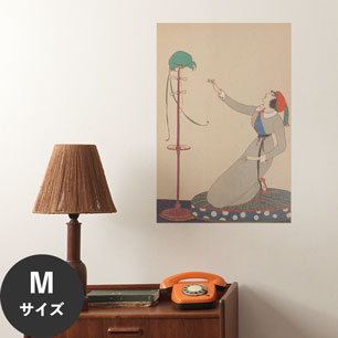 Hattan Art Poster ハッタンアートポスター La Dame et le Perroquet / HP-00364 Mサイズ(45cm×67cm)