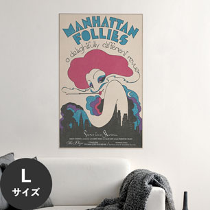 Hattan Art Poster ハッタンアートポスター Manhattan follies / HP-00385 Lサイズ(56cm×90cm)