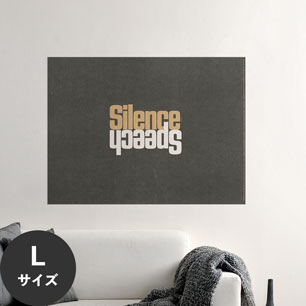 Hattan Art Poster ハッタンアートポスター Speech – silence. Leviticus / HP-00398 Lサイズ(90cm×67cm)