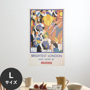 Hattan Art Poster ハッタンアートポスター Brightest London, and home / HP-00403 Lサイズ(56cm×90cm)
