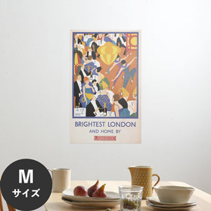 Hattan Art Poster ハッタンアートポスター Brightest London, and home / HP-00403 Mサイズ(45cm×72cm)