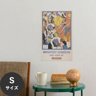 Hattan Art Poster ハッタンアートポスター Brightest London, and home / HP-00403 Sサイズ(28cm×45cm)