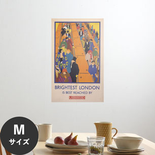 Hattan Art Poster ハッタンアートポスター Brightest London is best reached / HP-00404 Mサイズ(45cm×72cm)