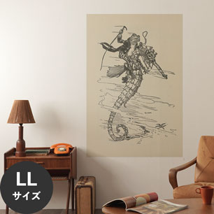 Hattan Art Poster ハッタンアートポスター The sea fairies pl 04 / HP-00409 LLサイズ(90cm×134cm)