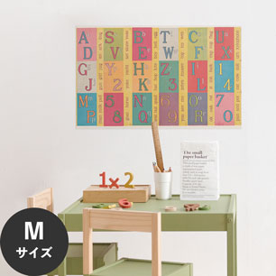 Hattan Art Poster ハッタンアートポスター The alphabet blocks / HP-00421 Mサイズ(72cm×45cm)