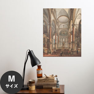 Hattan Art Poster ハッタンアートポスター Interior of the Church of San Zaccaria / HP-00425 Mサイズ(45cm×57cm)