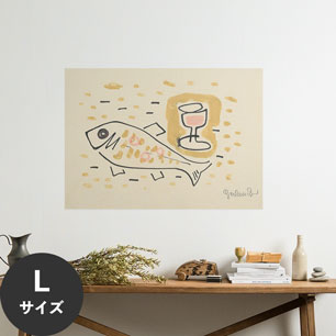 Hattan Art Poster ハッタンアートポスター Still life with fish / HP-00433 Lサイズ(90cm×64cm)