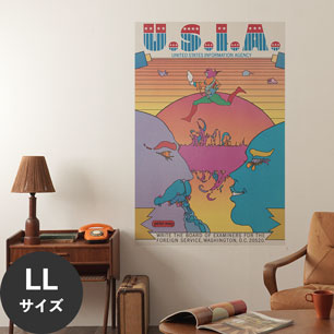 Hattan Art Poster ハッタンアートポスター U.S.I.A. United States Information Agency / HP-00442 LLサイズ(90cm×134cm)