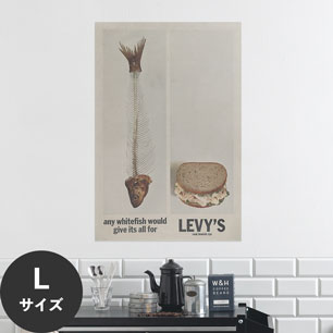 Hattan Art Poster ハッタンアートポスター Levy’s real Jewish rye / HP-00447 Lサイズ(60cm×90cm)