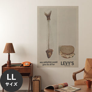 Hattan Art Poster ハッタンアートポスター Levy’s real Jewish rye / HP-00447 LLサイズ(90cm×134cm)