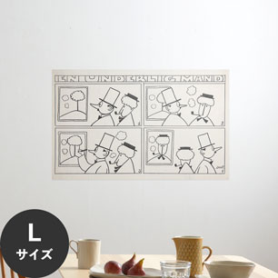 Hattan Art Poster ハッタンアートポスター Et Blad Af Serien ‘en Underlig Mand’ / HP-00450 Lサイズ(90cm×56cm)