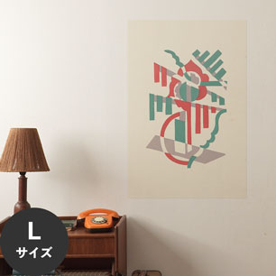 Hattan Art Poster ハッタンアートポスター Fleurs, Texte Et Vingt Pl 19 / HP-00460 Lサイズ(60cm×90cm)