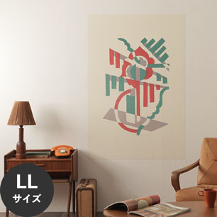 Hattan Art Poster ハッタンアートポスター Fleurs, Texte Et Vingt Pl 19 / HP-00460 LLサイズ(90cm×134cm)
