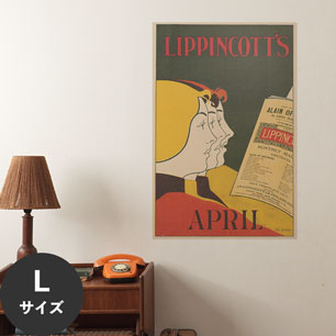 Hattan Art Poster ハッタンアートポスター Lippincott’s April / HP-00468 Lサイズ(60cm×90cm)