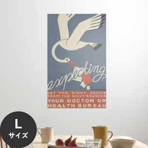 Hattan Art Poster ハッタンアートポスター Expecting; Get the right advice / HP-00485 Lサイズ(56cm×90cm)