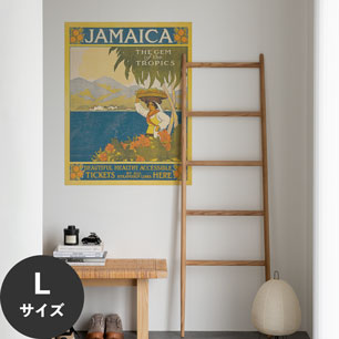 Hattan Art Poster ハッタンアートポスター Jamaica, the gem of the tropics  / HP-00497  Lサイズ(70cm×90cm)