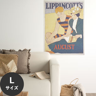 Hattan Art Poster ハッタンアートポスター Lippincott's for August  / HP-00500  Lサイズ(67cm×90cm)
