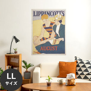 Hattan Art Poster ハッタンアートポスター Lippincott's for August  / HP-00500  LLサイズ(90cm×120cm)