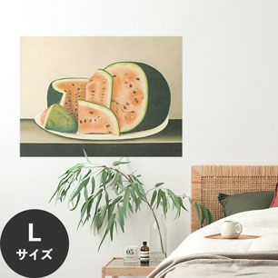 Hattan Art Poster ハッタンアートポスター Watermelon on a Plate  / HP-00502  Lサイズ(90cm×67cm)