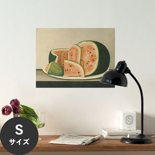 Hattan Art Poster ハッタンアートポスター Watermelon on a Plate  / HP-00502  Sサイズ(45cm×34cm)