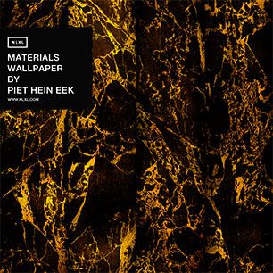 輸入壁紙 NLXL MATERIALS WALLPAPER BY PIET HEIN EEK BLACK METALLIC MARBLE WALLPAPER / PHM-70