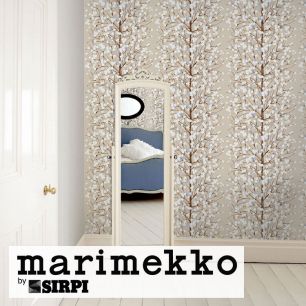 輸入壁紙 marimekko(マリメッコ) Wallcoverings 5 / Lumimarja BlueWhite 23375