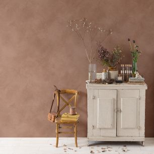 破れにくい壁紙 のり付きタイプ / コンクリート・塗り壁調セレクション / オールドピンク Old pink 417043