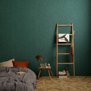 破れにくい壁紙 のりなしタイプ / コンクリート・塗り壁調セレクション / フォレストグリーン Forest green 429282