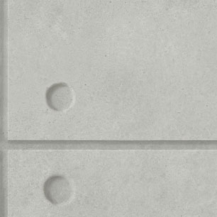 【サンプル】はがせる壁紙 のりなしタイプ Room No.0 モダンコンクリート NRN-MC02 シルバーグレー