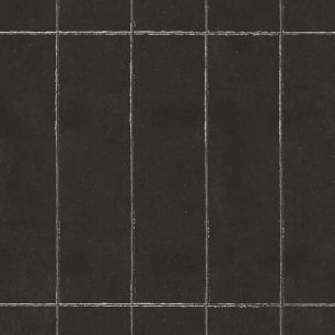 サンプル はがせる壁紙 のりなしタイプ Room No.0 シンプルウォールタイル NRN-WTB02 tile02 ブラック