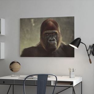 オーダーアートパネル PHOTOWALL / Mighty Gorilla (e6393)